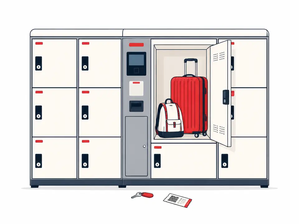 Luggage storage in Seoul: subway lockers & T-Luggage