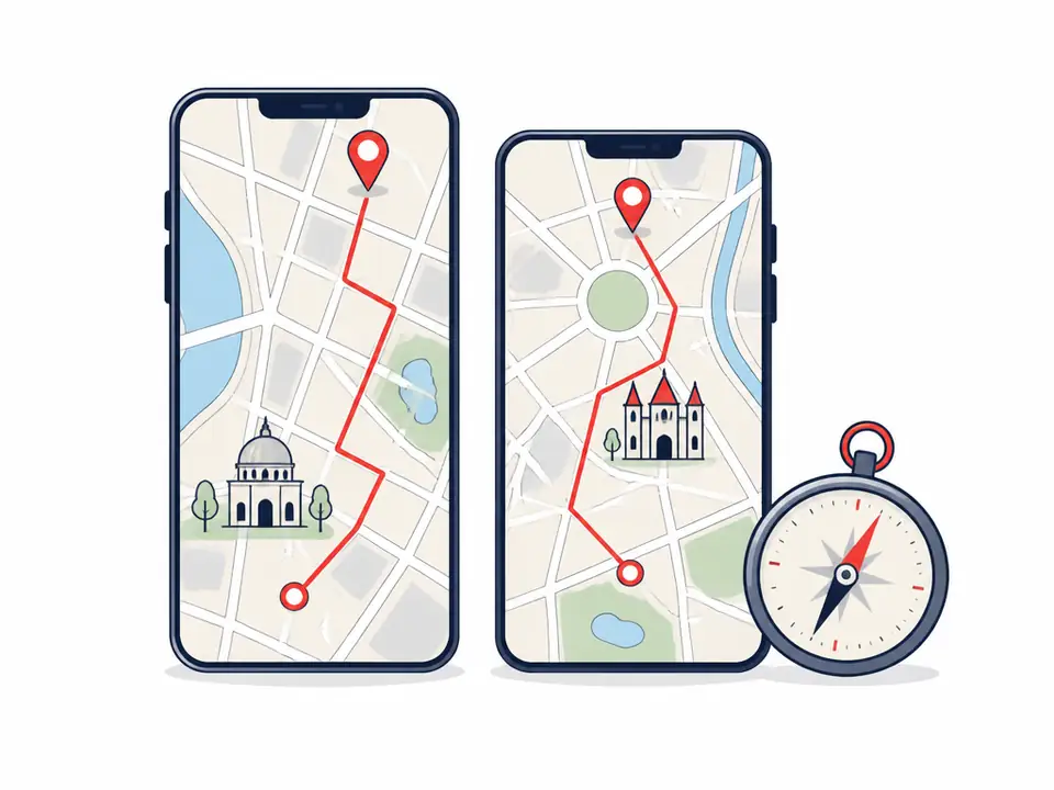 Naver Map, KakaoMap o Google Maps en Corea