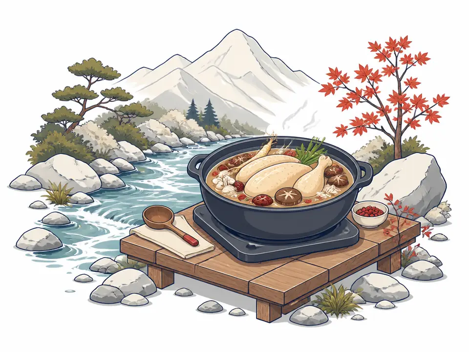 Cheongsoljip (Bukhansan Valley) — Restaurant (valley chicken stew)