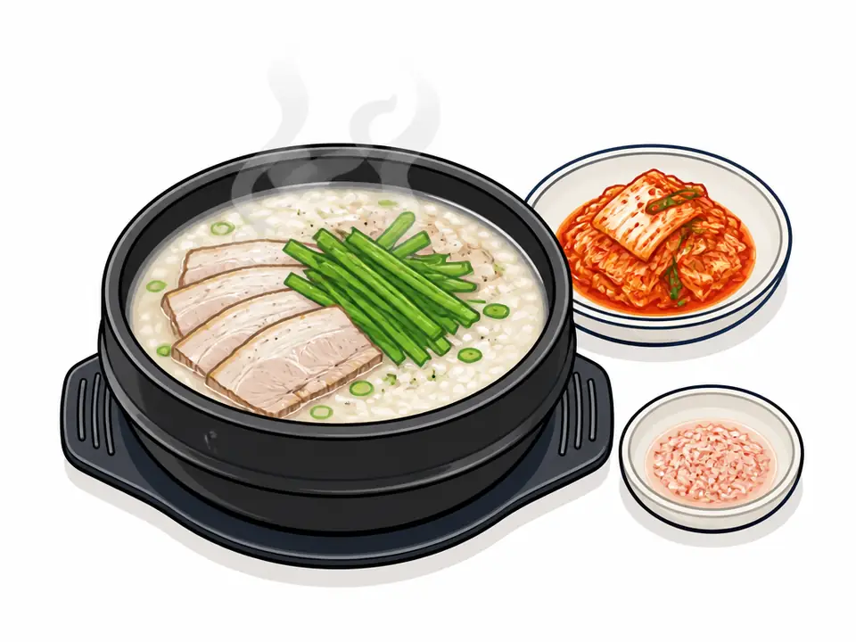Daegeon Myeongga Pork Gukbap（大建名家豬肉湯飯） — 豬肉湯飯