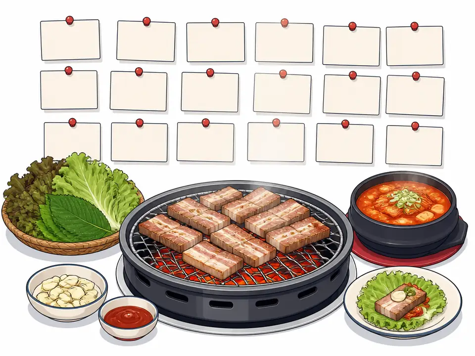 Dosi Gogi Seongnae — 韓式烤肉