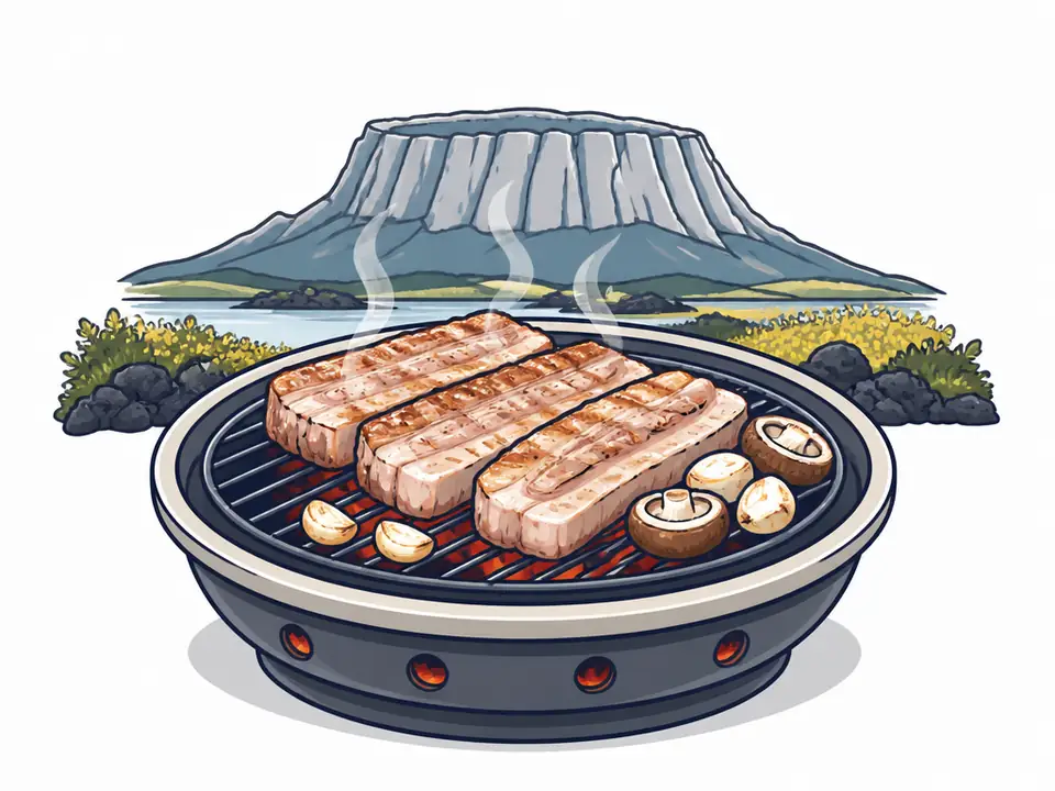 Sagye Black Pork（山房山 沙溪黑豬肉） — 韓式烤肉