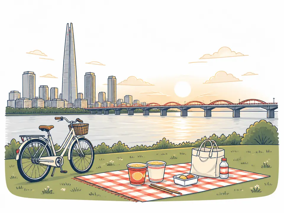 Yeouido Hangang Park（汝矣島漢江公園） — 公園